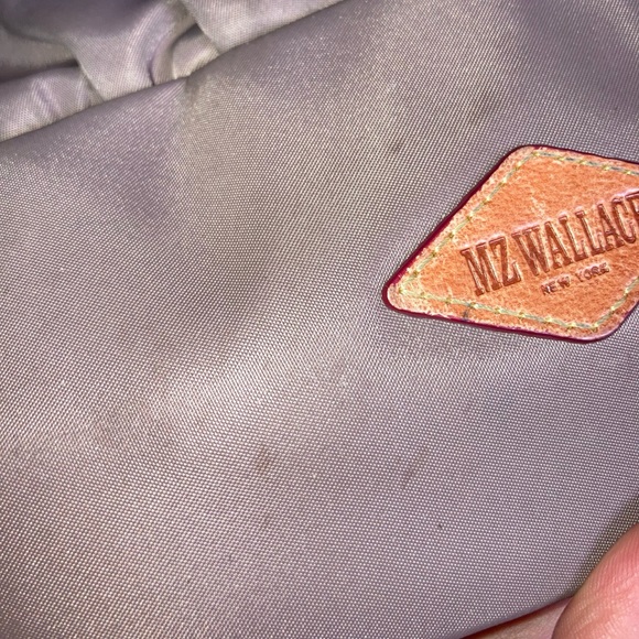 MZ Wallace Bianca Mocha Bedford Shoulder Bag Purse Dark Tan Color - Picture 10 of 11